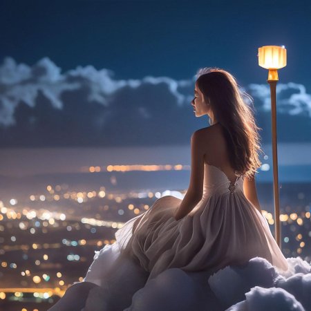 Ночь девушка