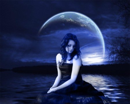 Луна девушка
