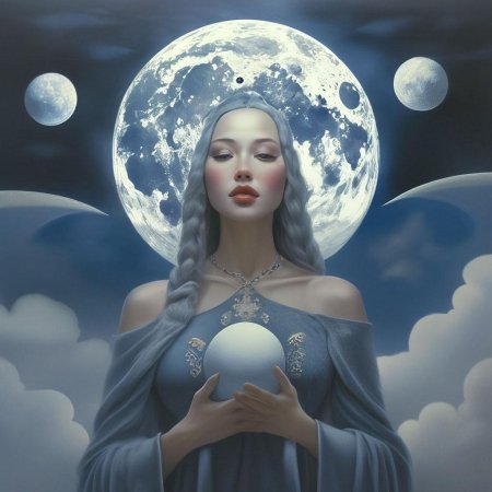 Женщина луна
