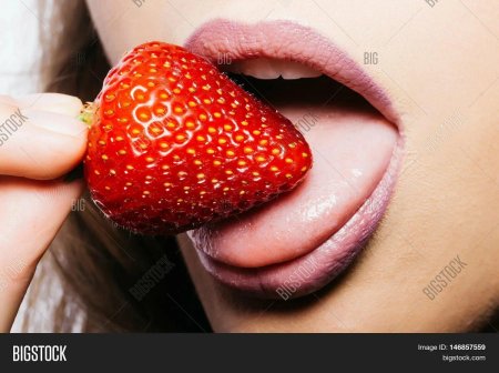 Язык клубника