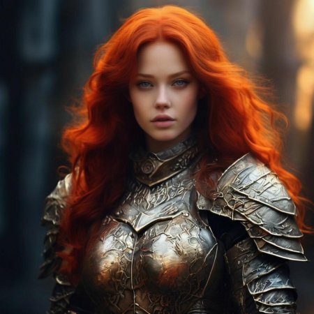 Женщина в доспехах