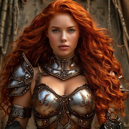 Девушка в доспехах