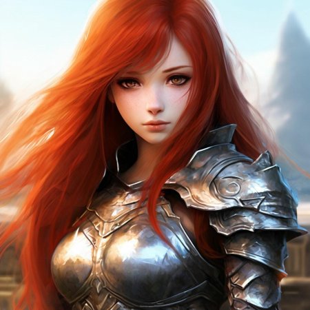 Рыжая эльфийка