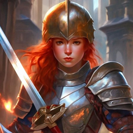 Женщина рыцарь