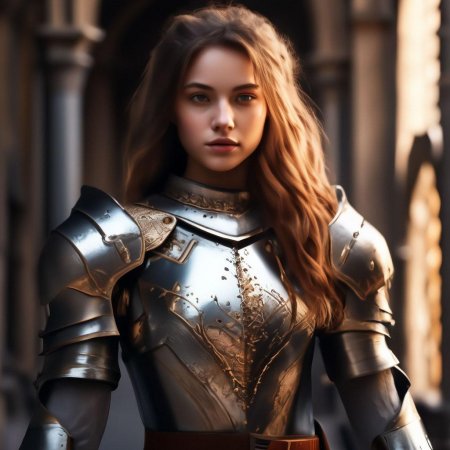 Девушка в броне
