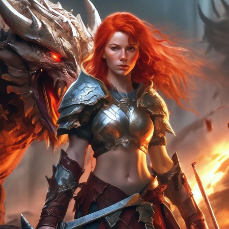 Рыжая воительница