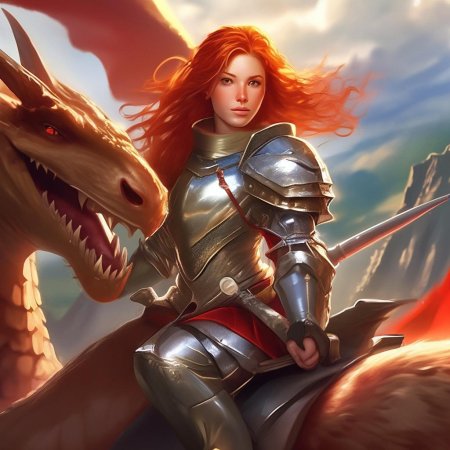 Девушка в доспехах