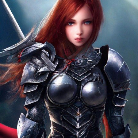 Девушка воин