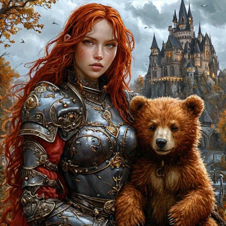 Девушки в доспехах