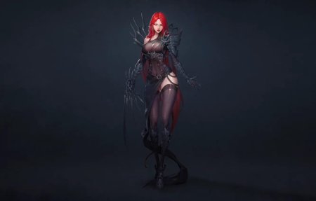 Обои фэнтези девушки Минимализм