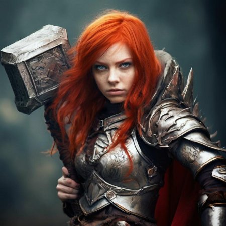 Девушки в доспехах