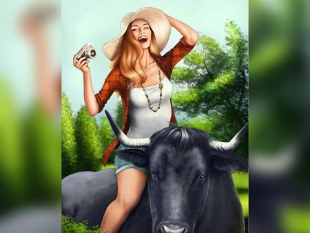 Девушка телец