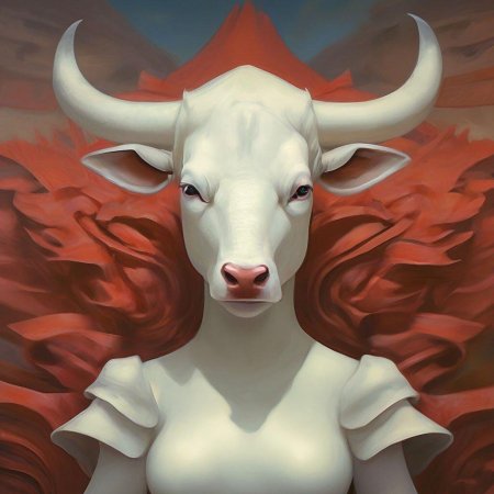 Бык белый