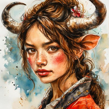 Портрет девушек