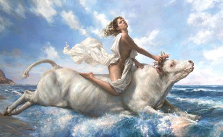 Похищение Европы бык Зевс