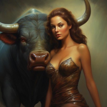 Девушка телец