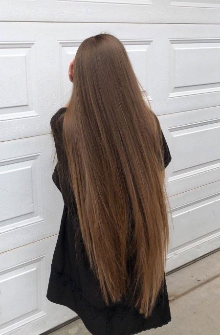 Волосы длинные