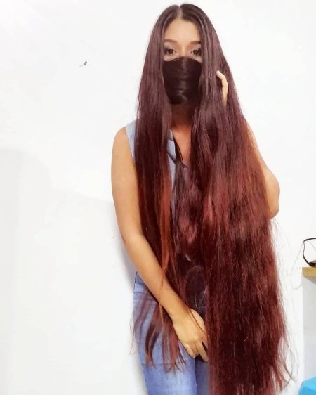 Густые длинные волосы