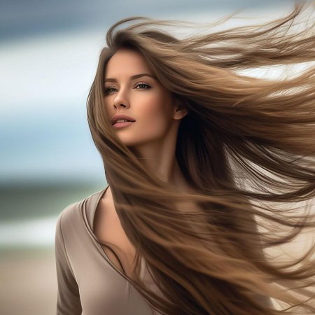 Волосы на ветру