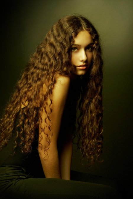 Керли Хеир модель