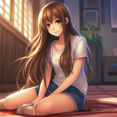 Девушка аниме