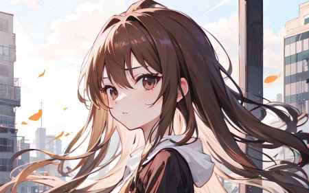 Аниме с коричневыми волосами