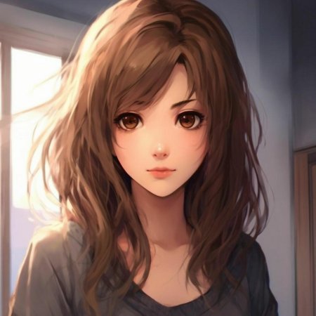 Девушка из аниме