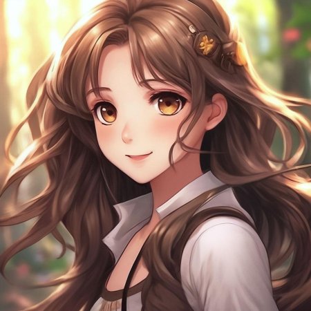 Аниме с коричневыми волосами