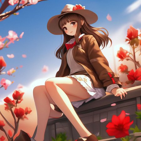 Аниме девушка