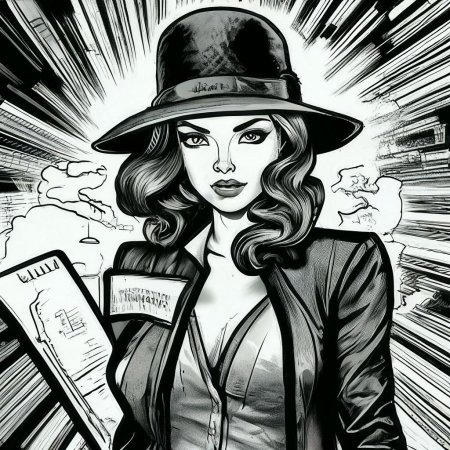 Рисунки в стиле комиксов