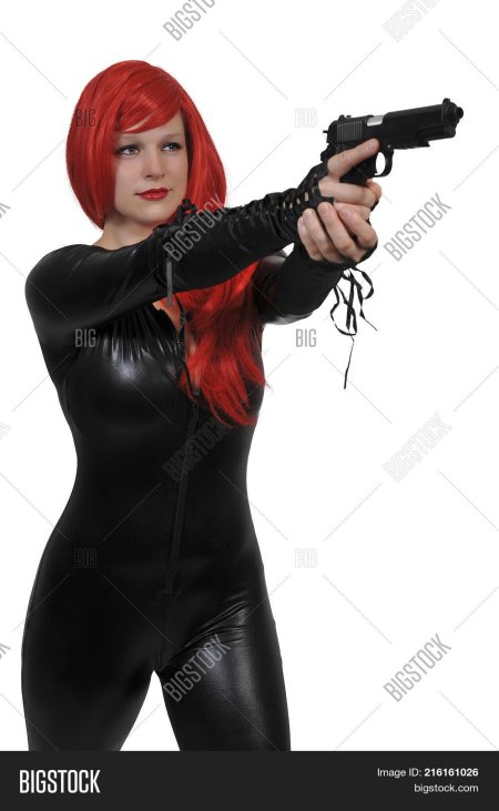 Woman with Pistol