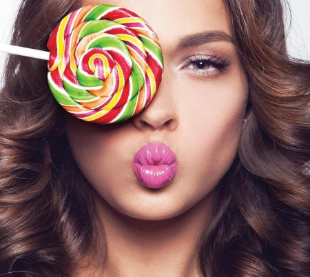 Фотосессия с леденцом