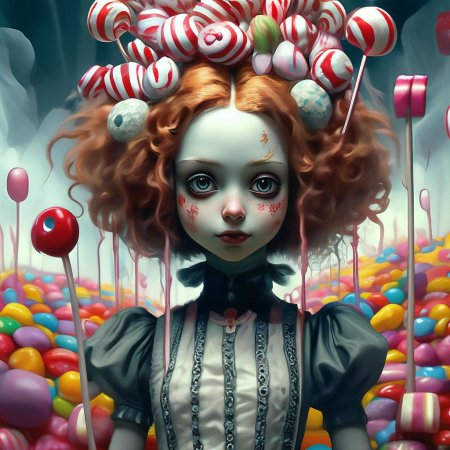 Девочка с леденцом