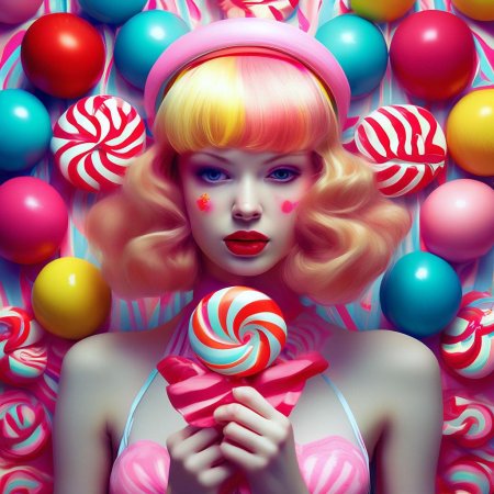 The candy girl