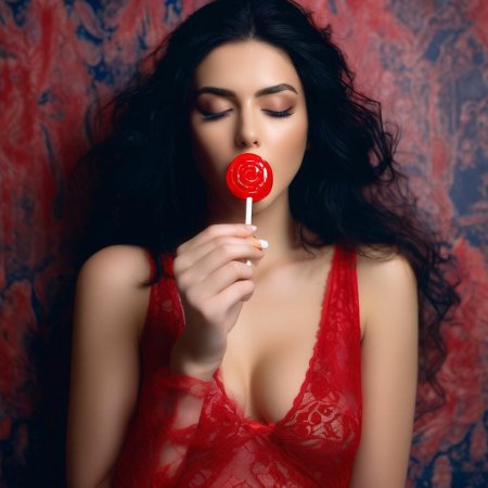 Девушка конфетка