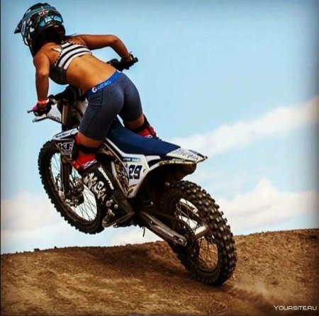 Девушки на эндуро