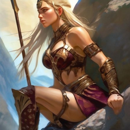 Девушка воин