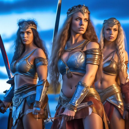 Амазонка воин