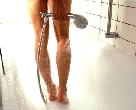 Контрастный душ для ног