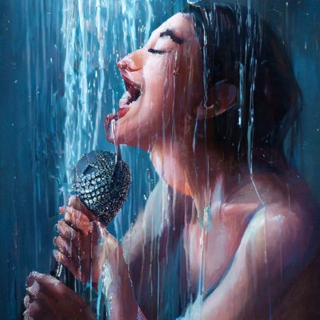 Поёт в душе