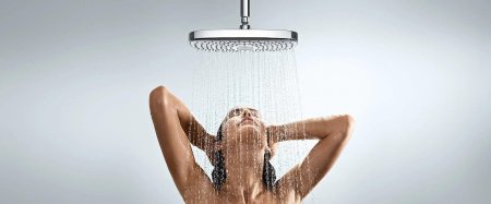 Верхний душ hansgrohe raindance select e