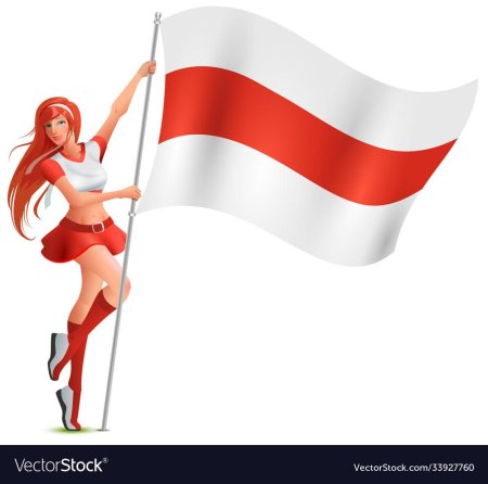 Бело-красный флаг Белоруссии