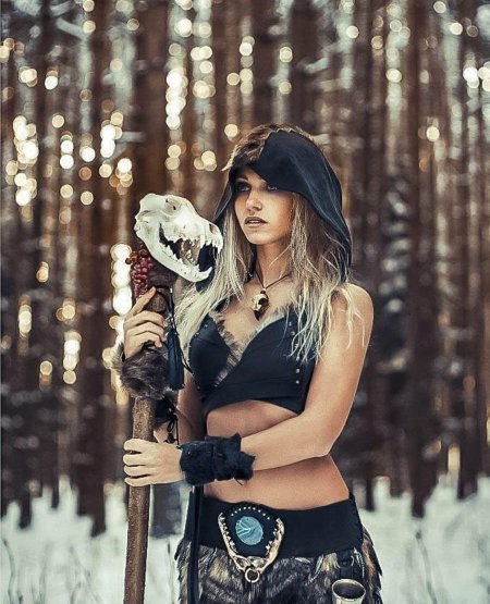 Друид шаман Викинг косплей