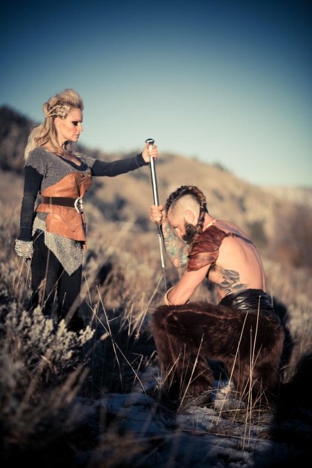 Фотосъемка в стиле викингов