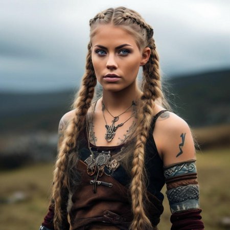 Викинг женщина