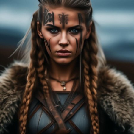 Скандинавская воительница