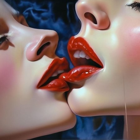 Поцелуи девушек