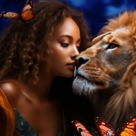 Красивая темнокожая девушка