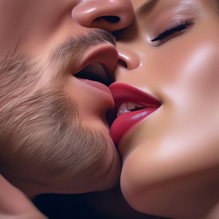 Страстная поцелуй