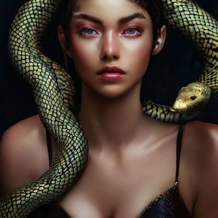 Девушка змей